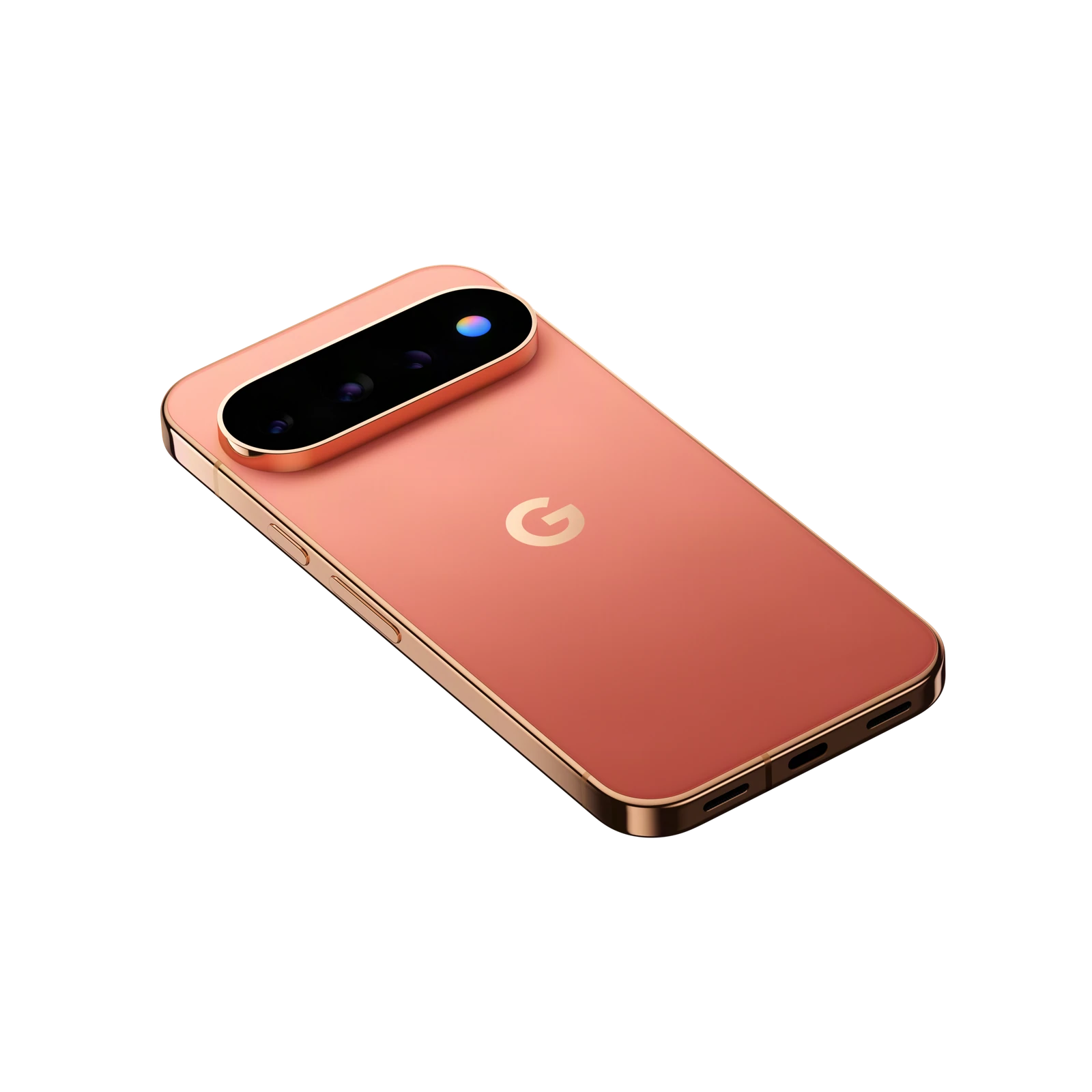 Pixel 11 Pro rear camera bar housing the 48MP 5x optical telephoto lens