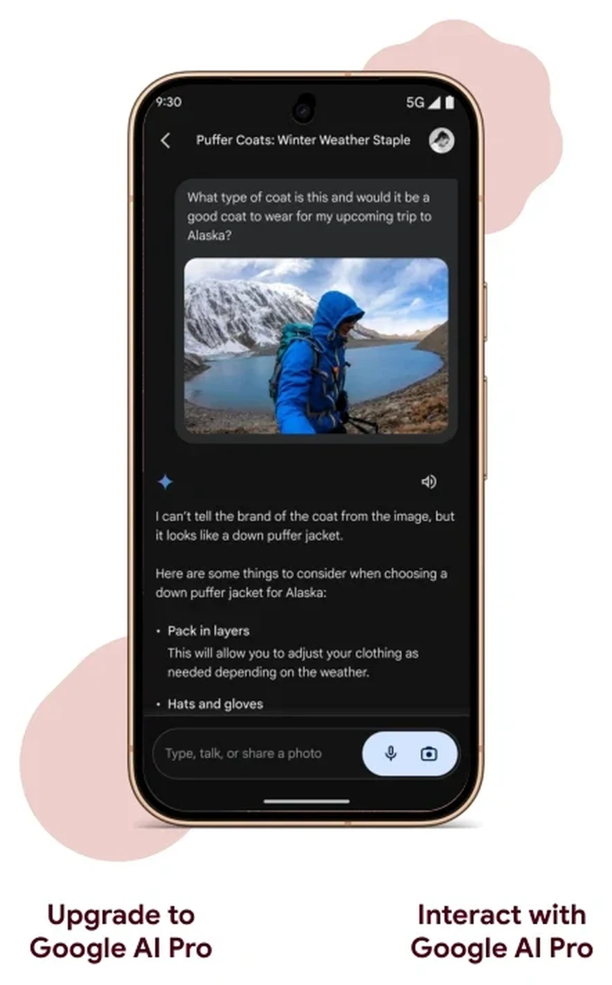 Gemini Daily Brief on a Pixel 11 summarising the day in a single scrollable card