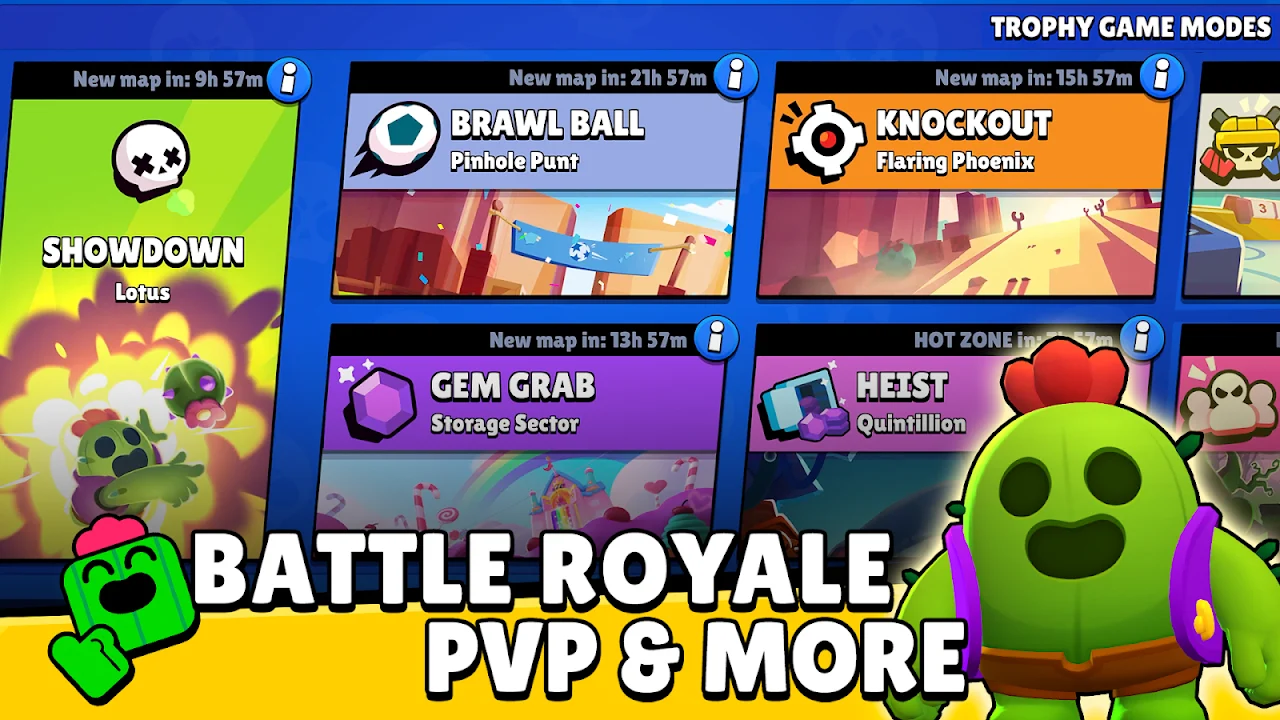Brawl Stars official promotional screenshot